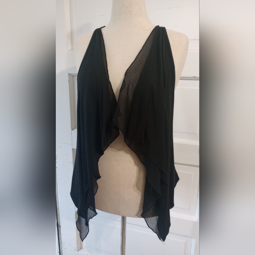 Eyelash Cardigan vest